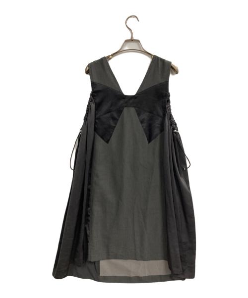 OLLEBOREBLA（アルベロベロ）OLLEBOREBLA (アルベロベロ) ノースリーブワンピース グレー サイズ:Freeの古着・服飾アイテム