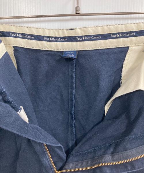 POLO RALPH LAUREN（ポロ・ラルフローレン）POLO RALPH LAUREN (ポロ・ラルフローレン) チノハーフパンツ ネイビー サイズ:40の古着・服飾アイテム