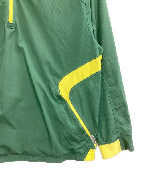 NIKE（ナイキ）NIKE (ナイキ) ハーフジップナイロンジャケット グリーン サイズ:UK42/44の古着・服飾アイテム