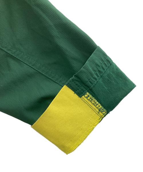 NIKE（ナイキ）NIKE (ナイキ) ハーフジップナイロンジャケット グリーン サイズ:UK42/44の古着・服飾アイテム
