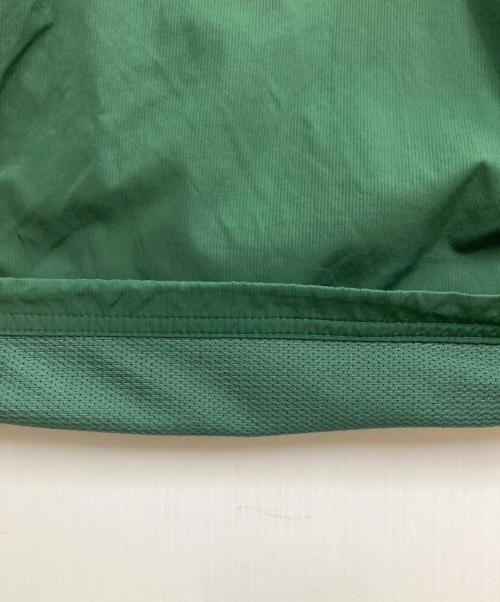 NIKE（ナイキ）NIKE (ナイキ) ハーフジップナイロンジャケット グリーン サイズ:UK42/44の古着・服飾アイテム