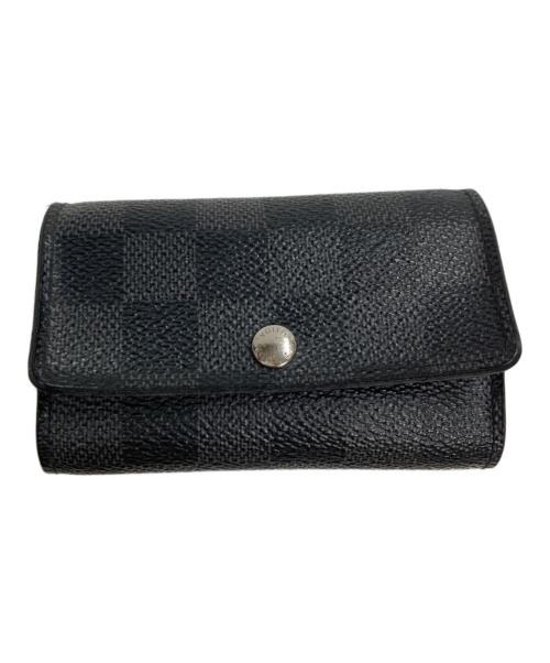 LOUIS VUITTON（ルイ ヴィトン）LOUIS VUITTON (ルイ ヴィトン) キーケース ミュルティクレ6 ブラックの古着・服飾アイテム