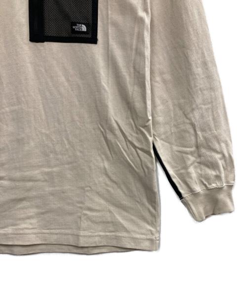 THE NORTH FACE（ザ ノース フェイス）THE NORTH FACE (ザ ノース フェイス) ロングスリーブフィールドポケットティー ベージュ サイズ:Sの古着・服飾アイテム