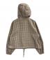ZARA (ザラ) チェックジップパーカー ベージュ サイズ:XS：5000円