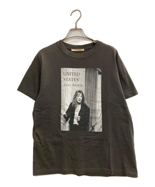 Curensology（カレンソロジー）Curensology (カレンソロジー) フォトTシャツ ブラック サイズ:Fの古着・服飾アイテム