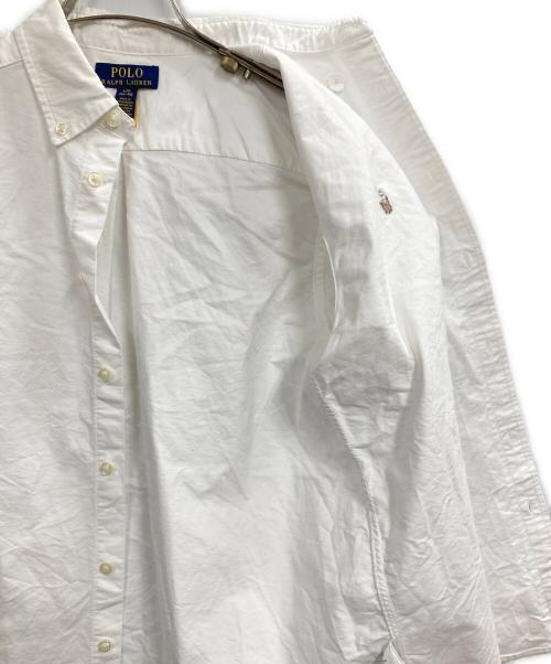 POLO RALPH LAUREN（ポロ・ラルフローレン）POLO RALPH LAUREN (ポロ・ラルフローレン) ボタンダウンシャツ ホワイト サイズ:L/G (14-16)の古着・服飾アイテム