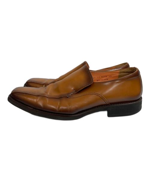 Santoni（サントーニ）Santoni (サントーニ) スクエアトゥーシューズ ブラウン サイズ:27の古着・服飾アイテム