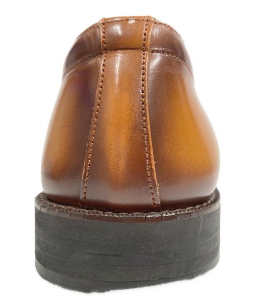 Santoni（サントーニ）Santoni (サントーニ) スクエアトゥーシューズ ブラウン サイズ:27の古着・服飾アイテム