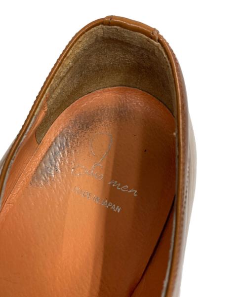 Santoni（サントーニ）Santoni (サントーニ) スクエアトゥーシューズ ブラウン サイズ:27の古着・服飾アイテム