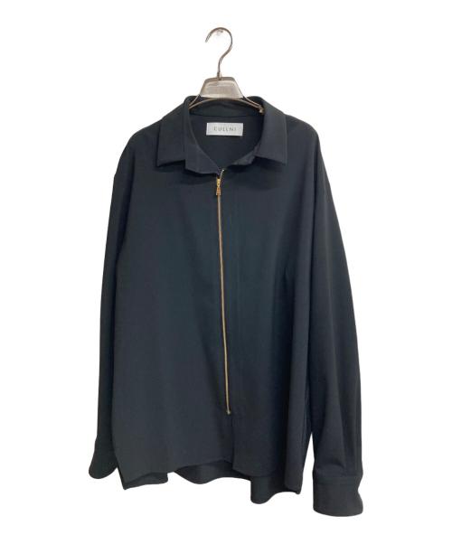 CULLNI（クルニ）CULLNI (クルニ) ジップシャツ ブラック サイズ:2の古着・服飾アイテム