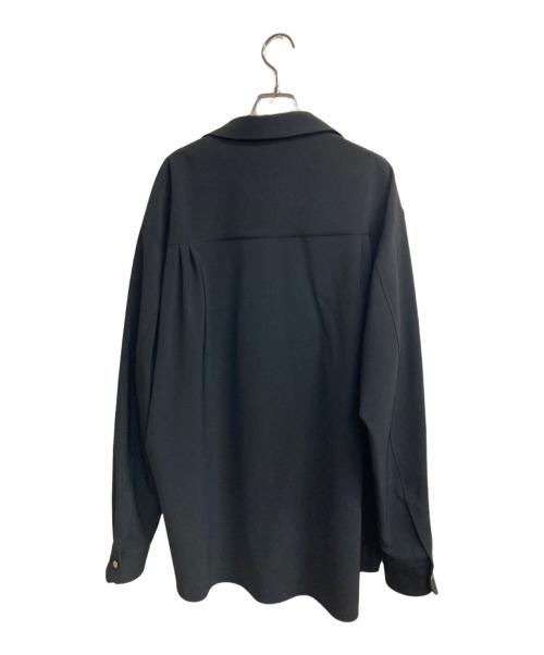 CULLNI（クルニ）CULLNI (クルニ) ジップシャツ ブラック サイズ:2の古着・服飾アイテム