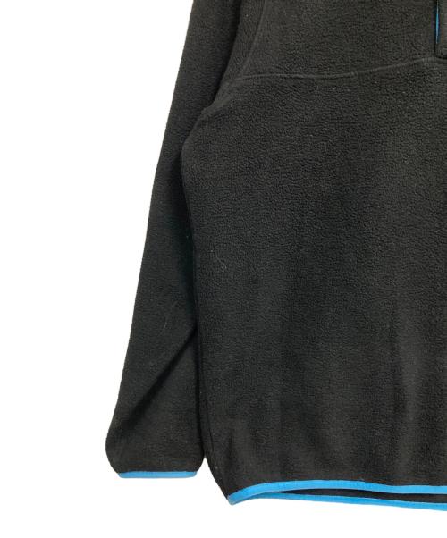 Patagonia（パタゴニア）Patagonia (パタゴニア) Synchilla Snap-T Black × Light Blue サイズ:Mの古着・服飾アイテム