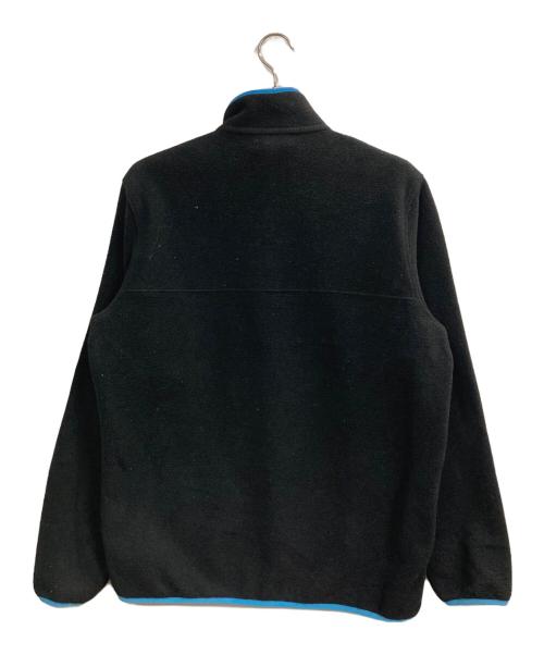 Patagonia（パタゴニア）Patagonia (パタゴニア) Synchilla Snap-T Black × Light Blue サイズ:Mの古着・服飾アイテム