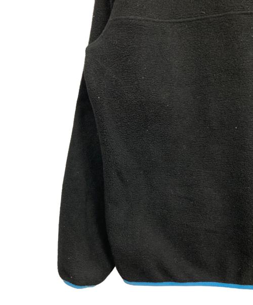 Patagonia（パタゴニア）Patagonia (パタゴニア) Synchilla Snap-T Black × Light Blue サイズ:Mの古着・服飾アイテム