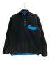 Patagonia（パタゴニア）の古着「Synchilla Snap-T」｜Black × Light Blue
