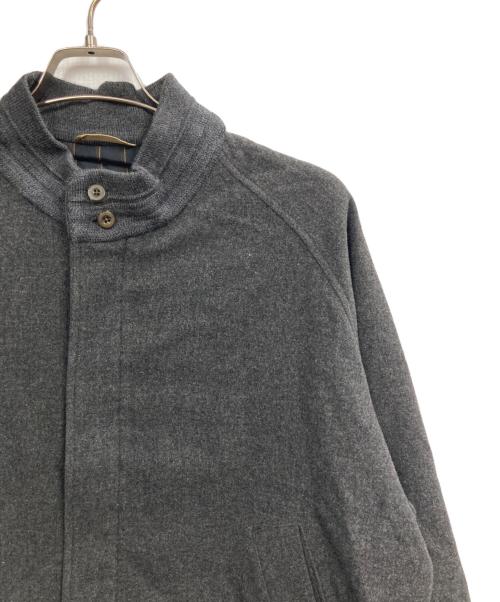 Burberry's（バーバリーズ）Burberry's (バーバリーズ) ウールブルゾン グレー サイズ:Lの古着・服飾アイテム