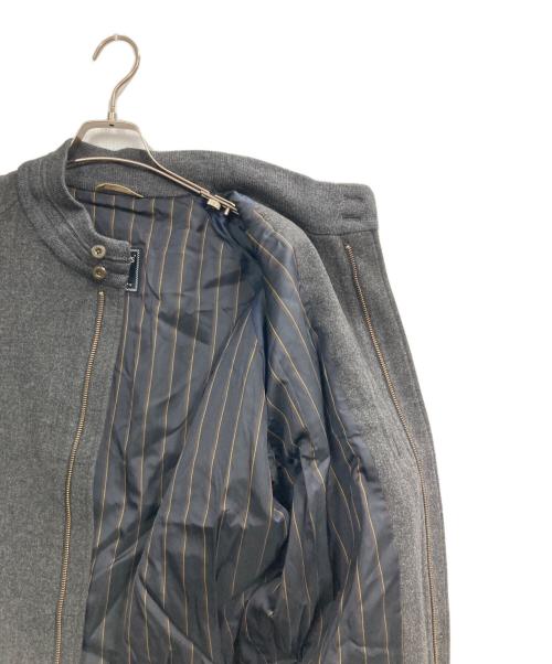 Burberry's（バーバリーズ）Burberry's (バーバリーズ) ウールブルゾン グレー サイズ:Lの古着・服飾アイテム