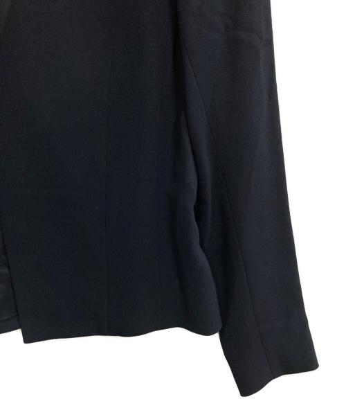 theory luxe（セオリーリュクス）theory luxe (セオリーリュクス) ノーカラージャケット ネイビー サイズ:036の古着・服飾アイテム