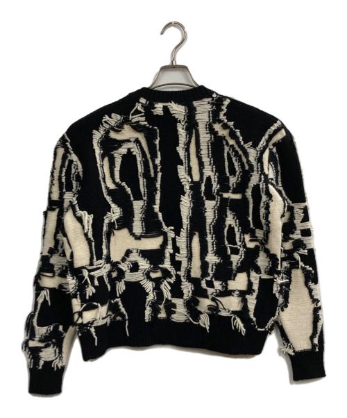 STELLA McCARTNEY（ステラマッカートニー）STELLA McCARTNEY (ステラマッカートニー) ウールジャガードニット ブラック サイズ:38の古着・服飾アイテム