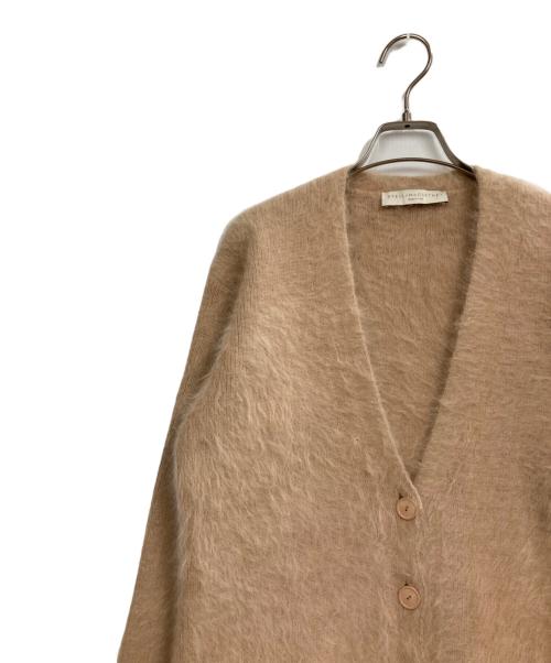 STELLA McCARTNEY（ステラマッカートニー）STELLA McCARTNEY (ステラマッカートニー) アンゴラ混モヘアカーディガン ベージュ サイズ:38の古着・服飾アイテム