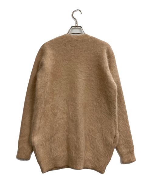 STELLA McCARTNEY（ステラマッカートニー）STELLA McCARTNEY (ステラマッカートニー) アンゴラ混モヘアカーディガン ベージュ サイズ:38の古着・服飾アイテム