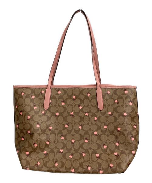 COACH（コーチ）COACH (コーチ) トートバッグ ブラウンの古着・服飾アイテム