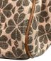中古・古着 Kate Spade (ケイトスペード) フラワージャガードストライプエブリシングラージトート ピンク：10000円