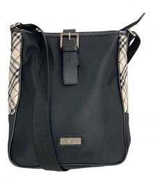 BURBERRY BLACK LABEL（バーバリーブラックレーベル）の古着「ショルダーバッグ」｜ブラック