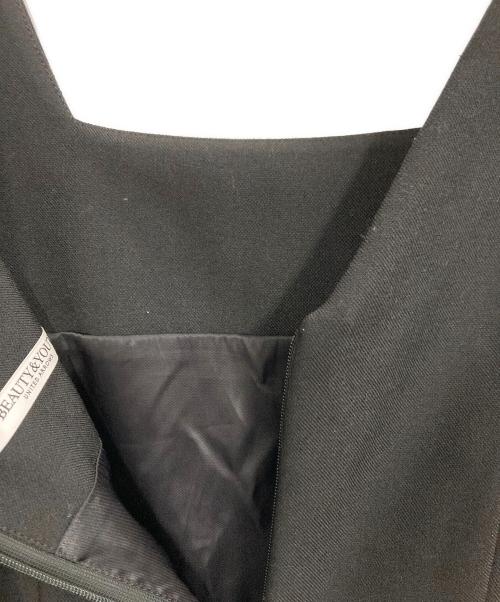 BEAUTY&YOUTH UNITED ARROWS（ビューティーアンドユースユナイテッドアローズ）BEAUTY&YOUTH UNITED ARROWS (ビューティーアンドユースユナイテッドアローズ) ワンピース ブラック サイズ:Sの古着・服飾アイテム