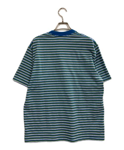 DANTON（ダントン）DANTON (ダントン) ボーダーTシャツ ブルー サイズ:表記無し（実寸サイズをご確認ください）の古着・服飾アイテム