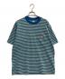 DANTON（ダントン）の古着「ボーダーTシャツ」｜ブルー