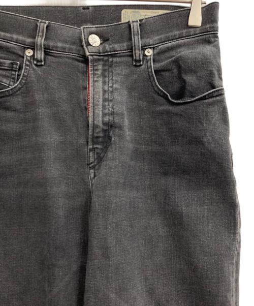 DIESEL（ディーゼル）DIESEL (ディーゼル) WIDEE ブラックデニムパンツ ブラック サイズ:66cm (W26)の古着・服飾アイテム