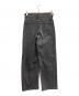 DIESEL (ディーゼル) WIDEE ブラックデニムパンツ ブラック サイズ:66cm (W26)：5000円