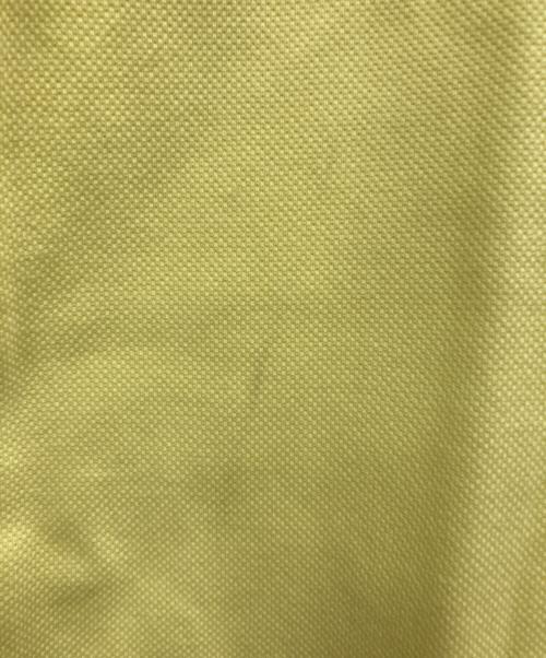 maison kitsune（メゾンキツネ）MAISON KITSUNE (メゾンキツネ) ポロシャツ イエロー サイズ:Sの古着・服飾アイテム