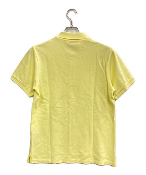 maison kitsune（メゾンキツネ）MAISON KITSUNE (メゾンキツネ) ポロシャツ イエロー サイズ:Sの古着・服飾アイテム