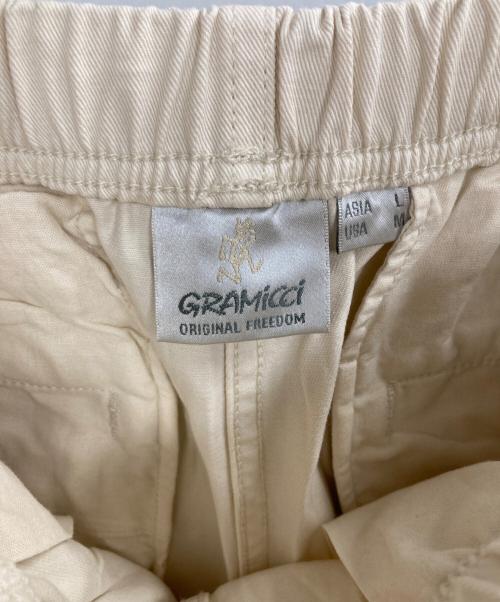GRAMICCI（グラミチ）GRAMICCI (グラミチ) ハーフパンツ アイボリー サイズ:Lの古着・服飾アイテム