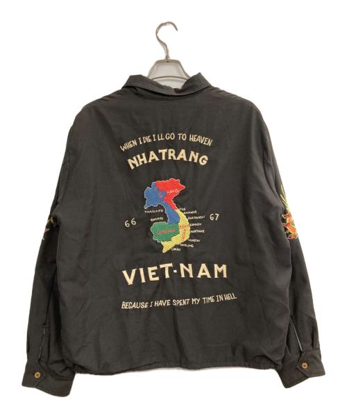 東洋エンタープライズ（トウヨウエンタープライズ）東洋エンタープライズ (トウヨウエンタープライズ) Mid 1960s Style Cotton Rayon Vietnam Jacket グレー サイズ:Lの古着・服飾アイテム