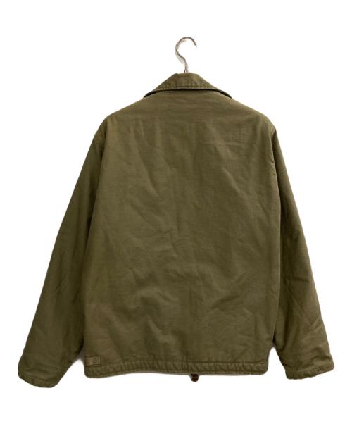 waiper（ワイパー）WAIPER (ワイパー) US NAVY A-2 デッキジャケット オリーブ サイズ:XLの古着・服飾アイテム