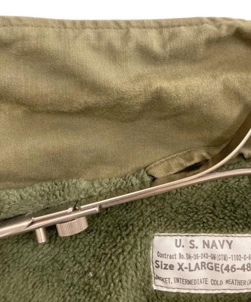 waiper（ワイパー）WAIPER (ワイパー) US NAVY A-2 デッキジャケット オリーブ サイズ:XLの古着・服飾アイテム