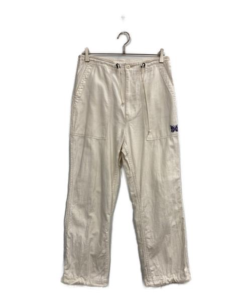 Needles（ニードルズ）Needles (ニードルズ) String Fatigue Pant ホワイト サイズ:XSの古着・服飾アイテム