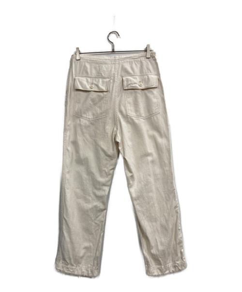 Needles（ニードルズ）Needles (ニードルズ) String Fatigue Pant ホワイト サイズ:XSの古着・服飾アイテム