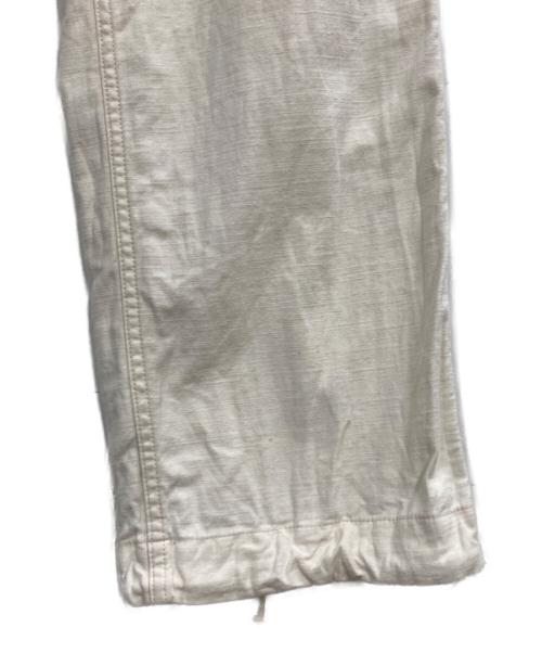 Needles（ニードルズ）Needles (ニードルズ) String Fatigue Pant ホワイト サイズ:XSの古着・服飾アイテム