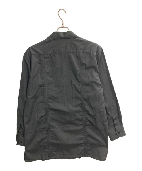 OMEGA（オメガ）OMEGA (オメガ) キューバシャツ ブラック サイズ:Mの古着・服飾アイテム