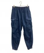 WTAPSダブルタップス）の古着「GIMMICK TROUSERS COTTON.DENIM」｜ネイビー