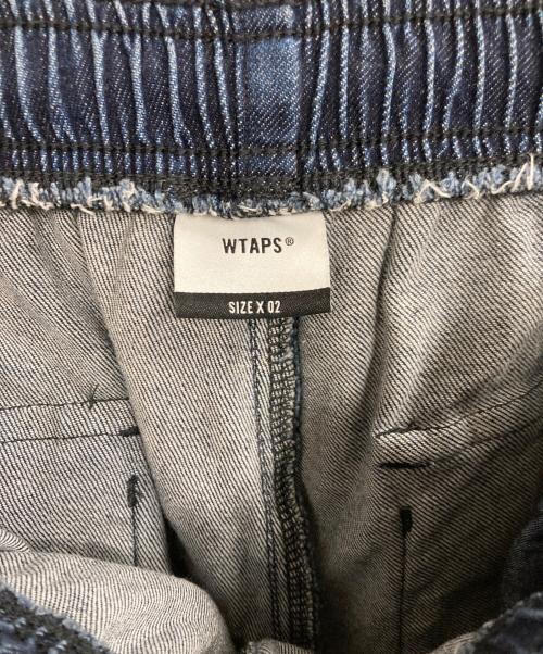 WTAPS（ダブルタップス）WTAPS (ダブルタップス) GIMMICK TROUSERS COTTON.DENIM ネイビー サイズ:2の古着・服飾アイテム