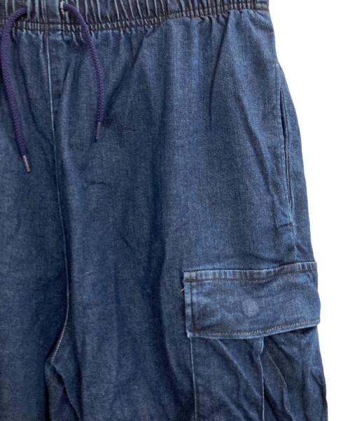 WTAPS（ダブルタップス）WTAPS (ダブルタップス) GIMMICK TROUSERS COTTON.DENIM ネイビー サイズ:2の古着・服飾アイテム