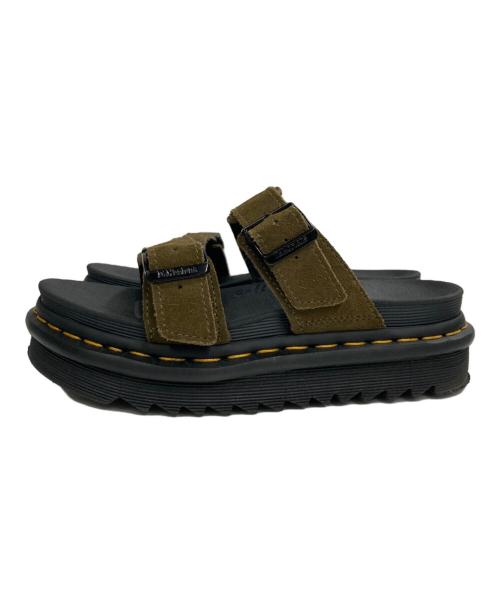 Dr.Martens（ドクターマーチン）Dr.Martens (ドクターマーチン) MYLES サンダル オリーブ サイズ:UK3の古着・服飾アイテム