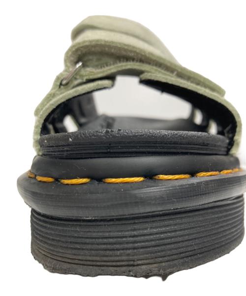 Dr.Martens（ドクターマーチン）Dr.Martens (ドクターマーチン) RAINE スライド サンダル グリーン サイズ:UK3の古着・服飾アイテム
