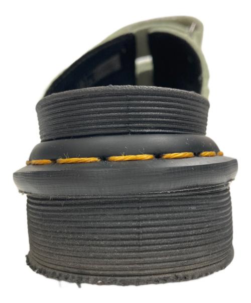 Dr.Martens（ドクターマーチン）Dr.Martens (ドクターマーチン) RAINE スライド サンダル グリーン サイズ:UK3の古着・服飾アイテム