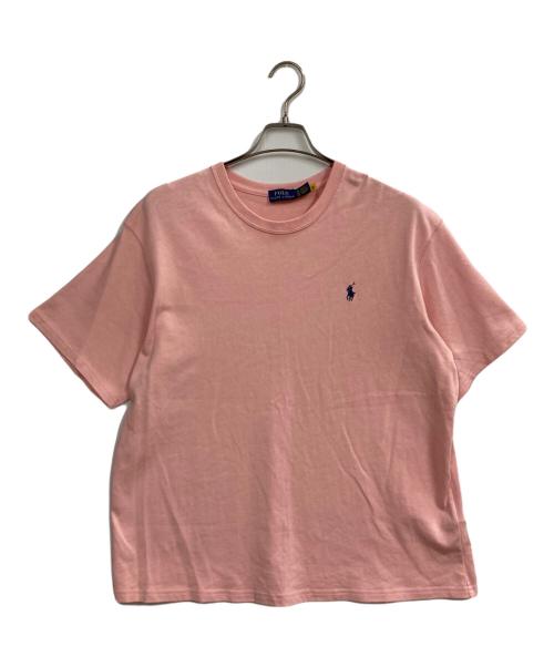 POLO RALPH LAUREN（ポロ・ラルフローレン）POLO RALPH LAUREN (ポロ・ラルフローレン) 半袖カットソー ピンク サイズ:XLの古着・服飾アイテム